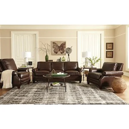 Transitional Stationary Living Room Group